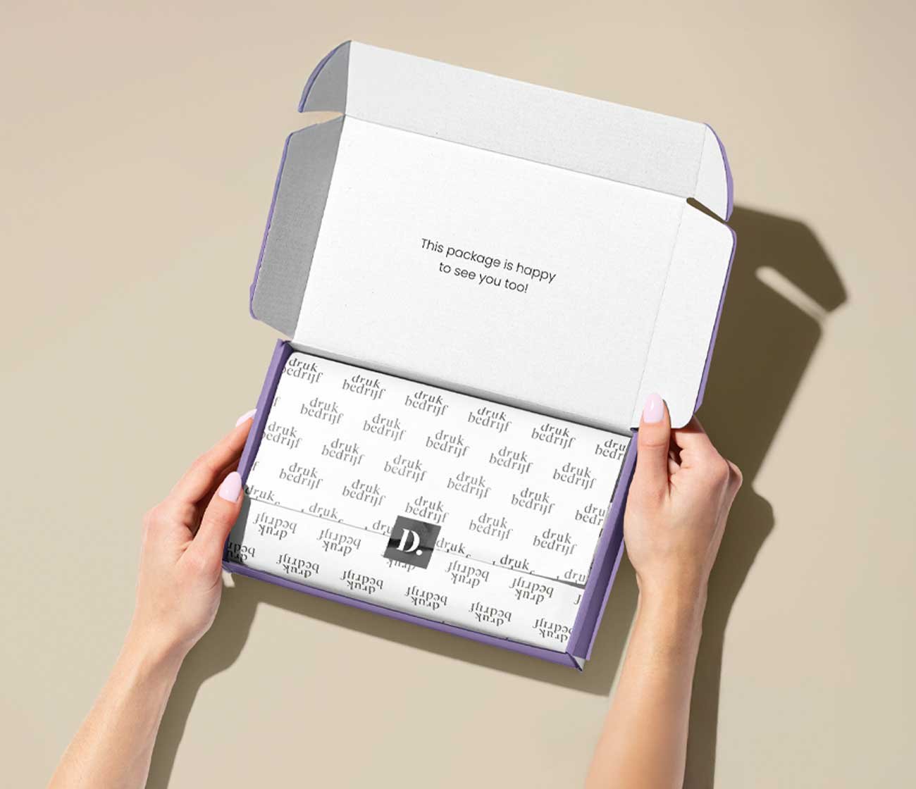 Verzendverpakkingen bedrukken met logo