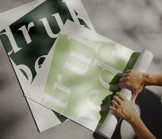 Eco poster bedrukken met eigen ontwerp