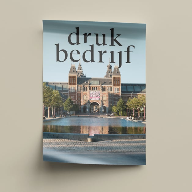 Opvallende stoepbord poster voor klantenbinding