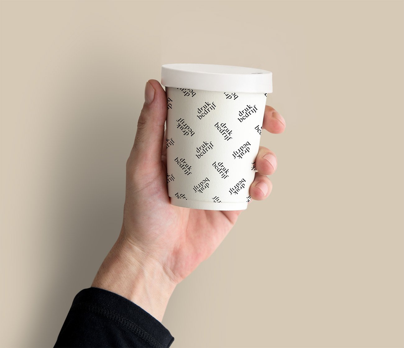 Beker Dubbelwandig met logo