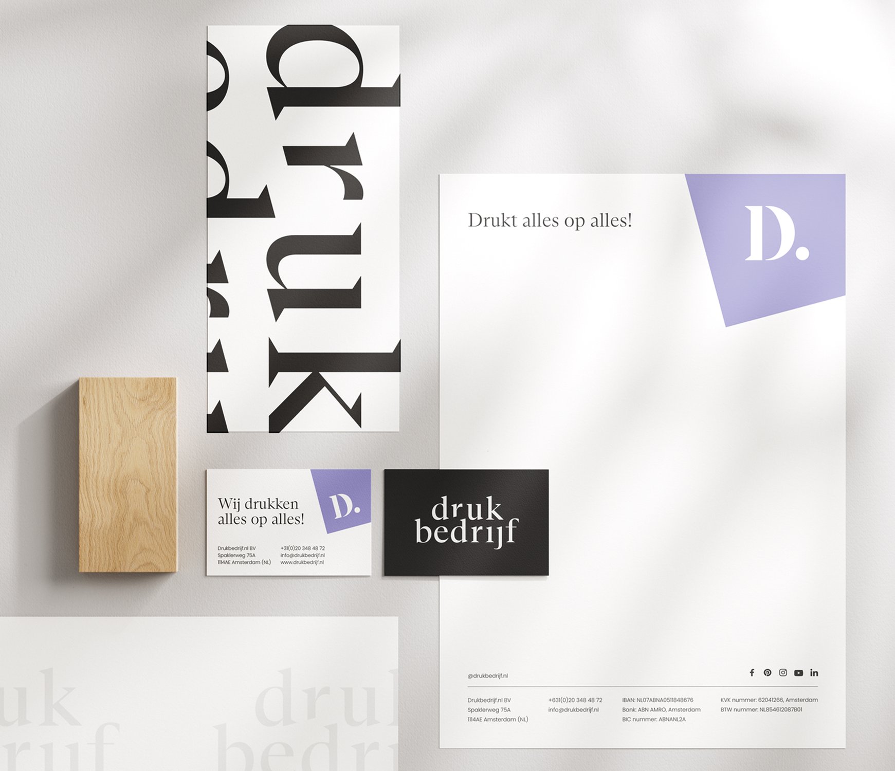 Huisstijl drukken bij Drukbedrijf