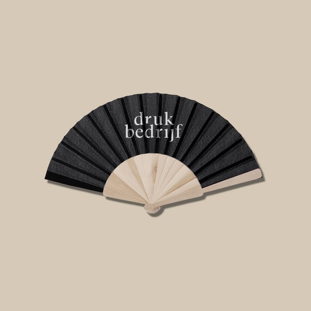 waaier met logo