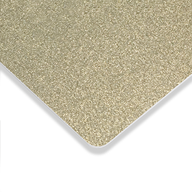 Illustratie PVC card goud (ISO 7810 0,76 mm)