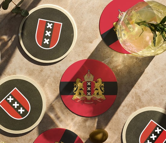 Amsterdamse ronde bierviltjes