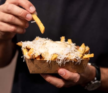 Frietbakjes bedrukken met eigen logo of design