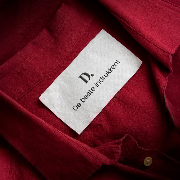 Kleding labels drukken
