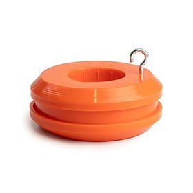 Illustratie Gevelstok oranje