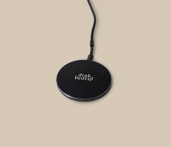 Draadloze oplader bedrukken