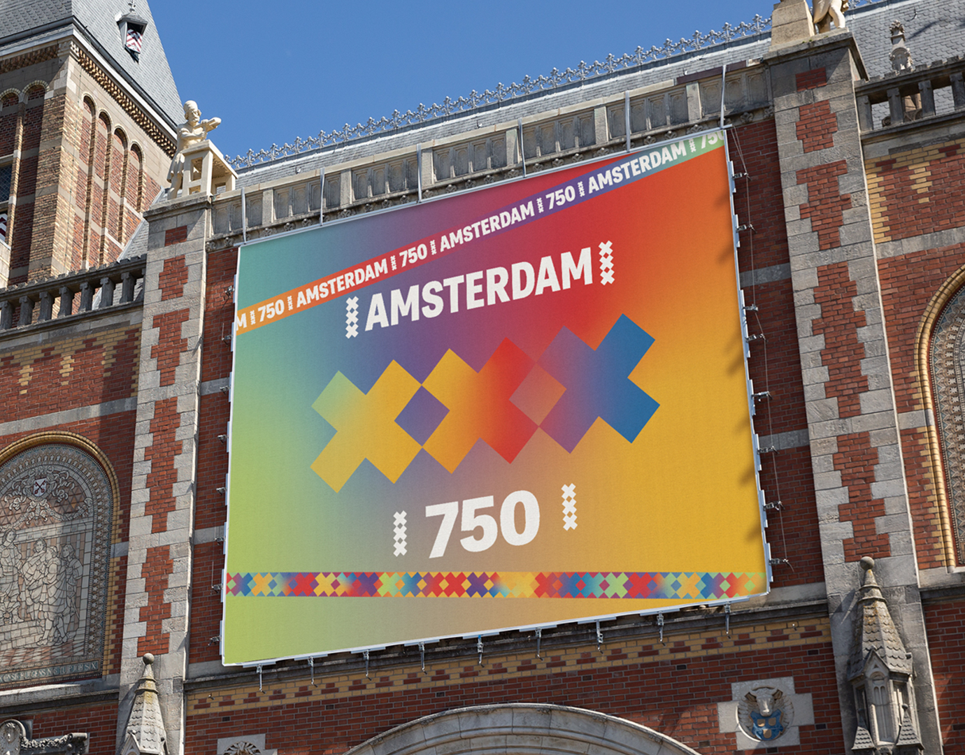 Een kleurrijk eerbetoon aan 750 jaar Amsterdam