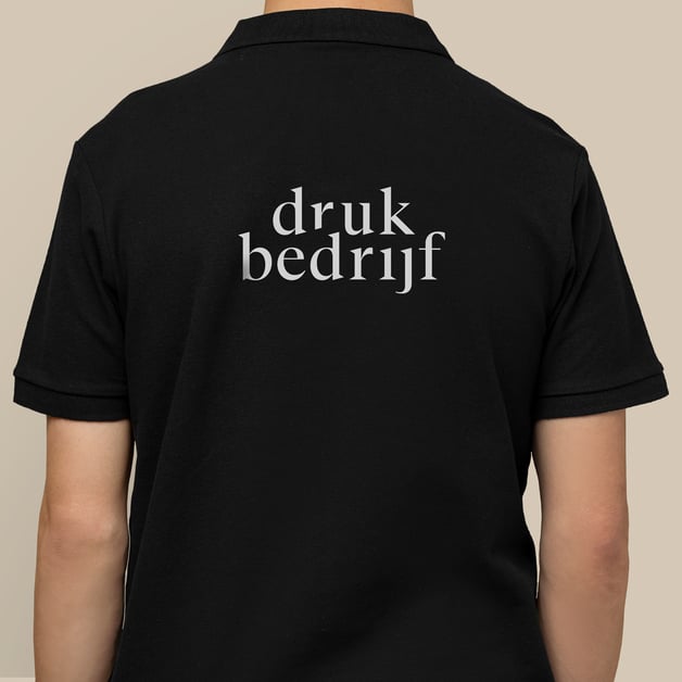 Bedrukte polo voor teamuitjes en promoties