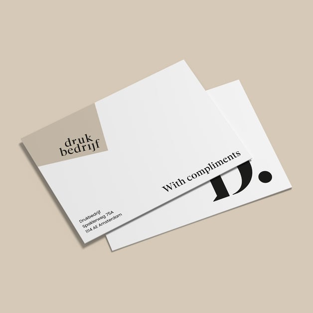 Kleine kaartjes om je boodschap persoonlijk te maken