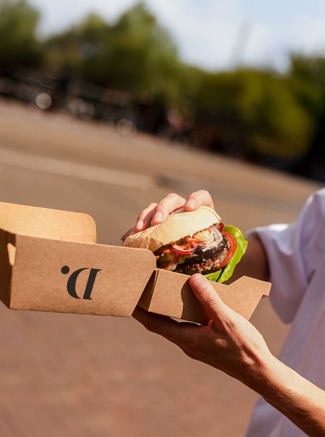 Bedrukte snackbakjes met eigen ontwerp