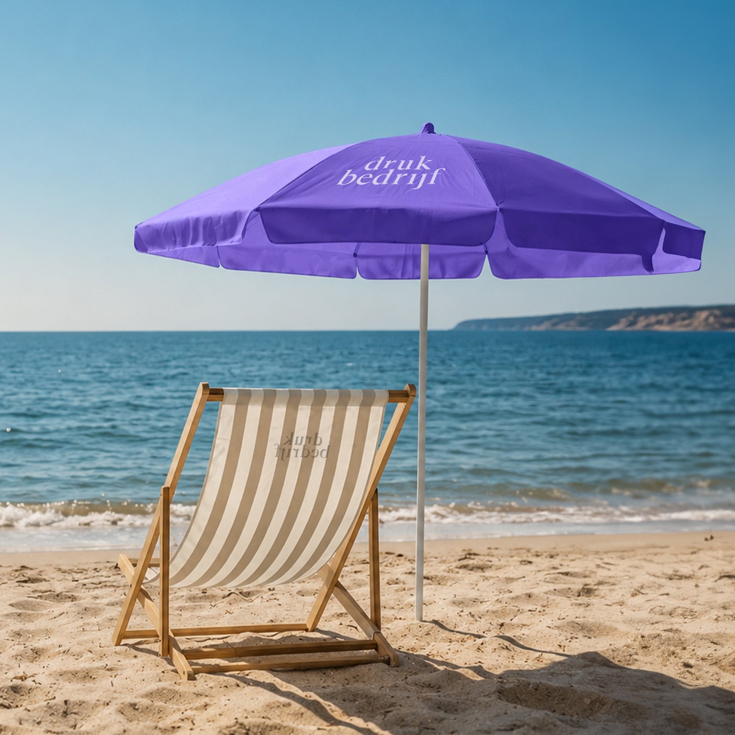 Bedrukte strandstoelen