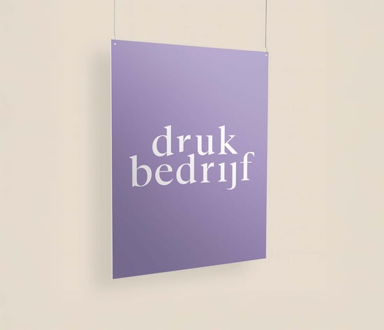 Plafondhangers drukken