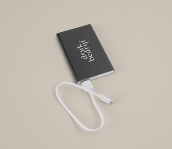 Powerbank bedrukken met eigen logo