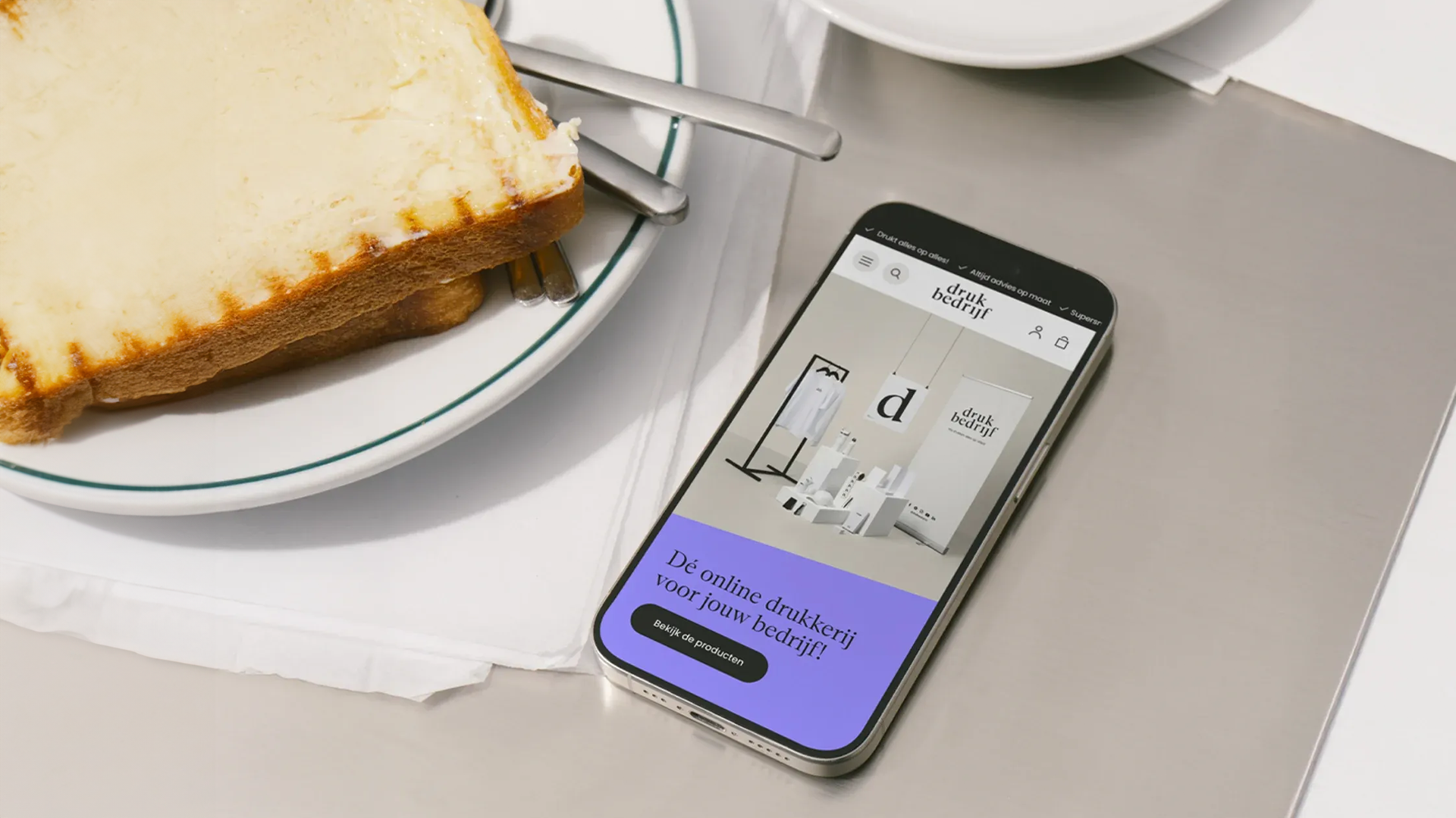 Nieuwe website en platform voor Drukbedrijf.