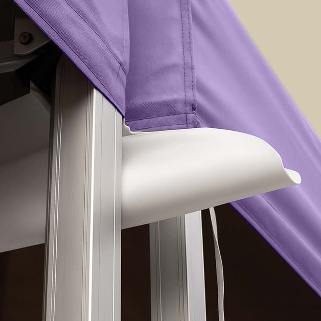 Vouwtent met regengoot