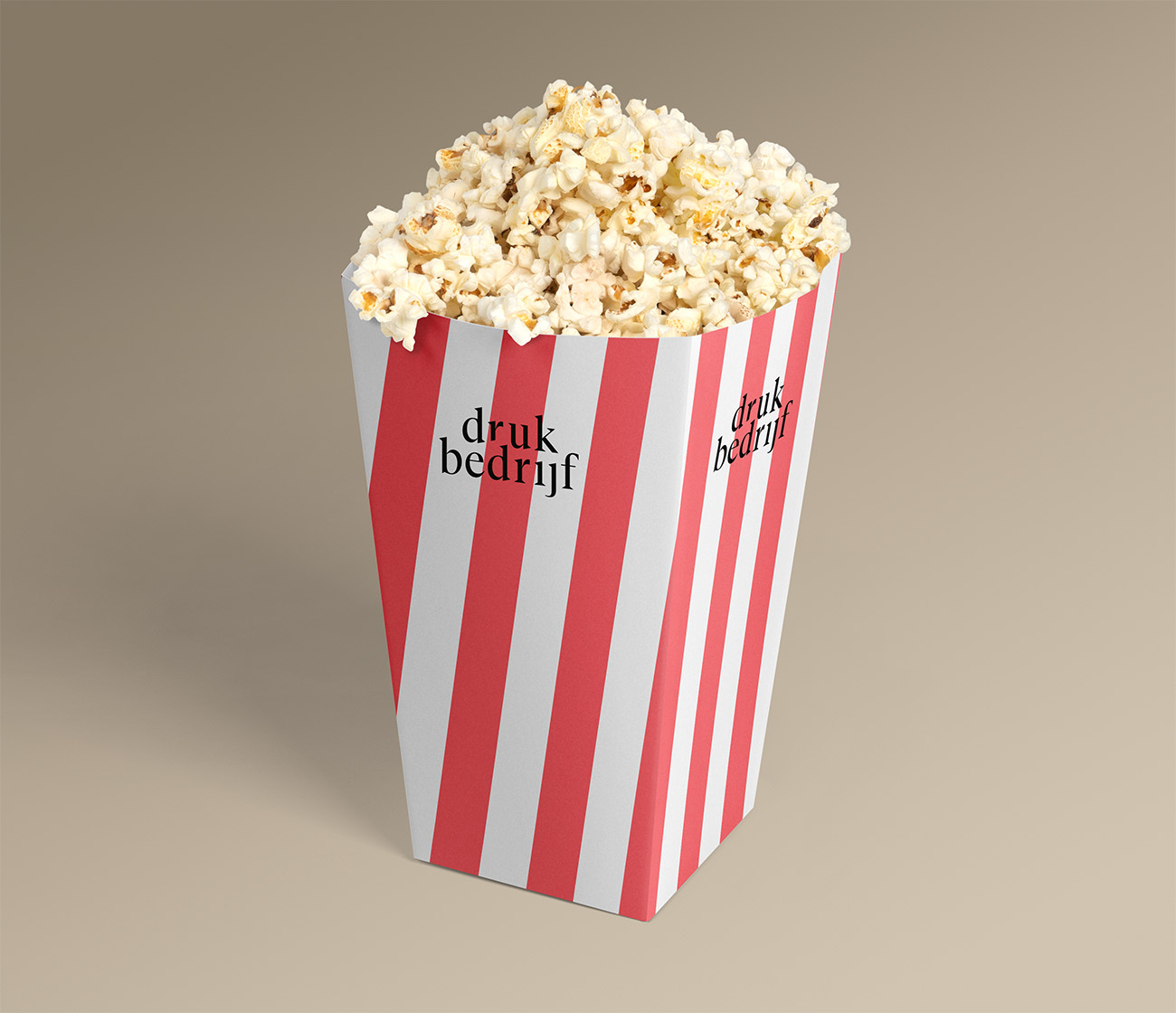 Popcornbakjes met logo