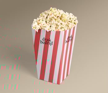 Popcornbakjes met logo