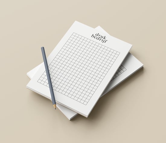 Notitieblokken bedrukken