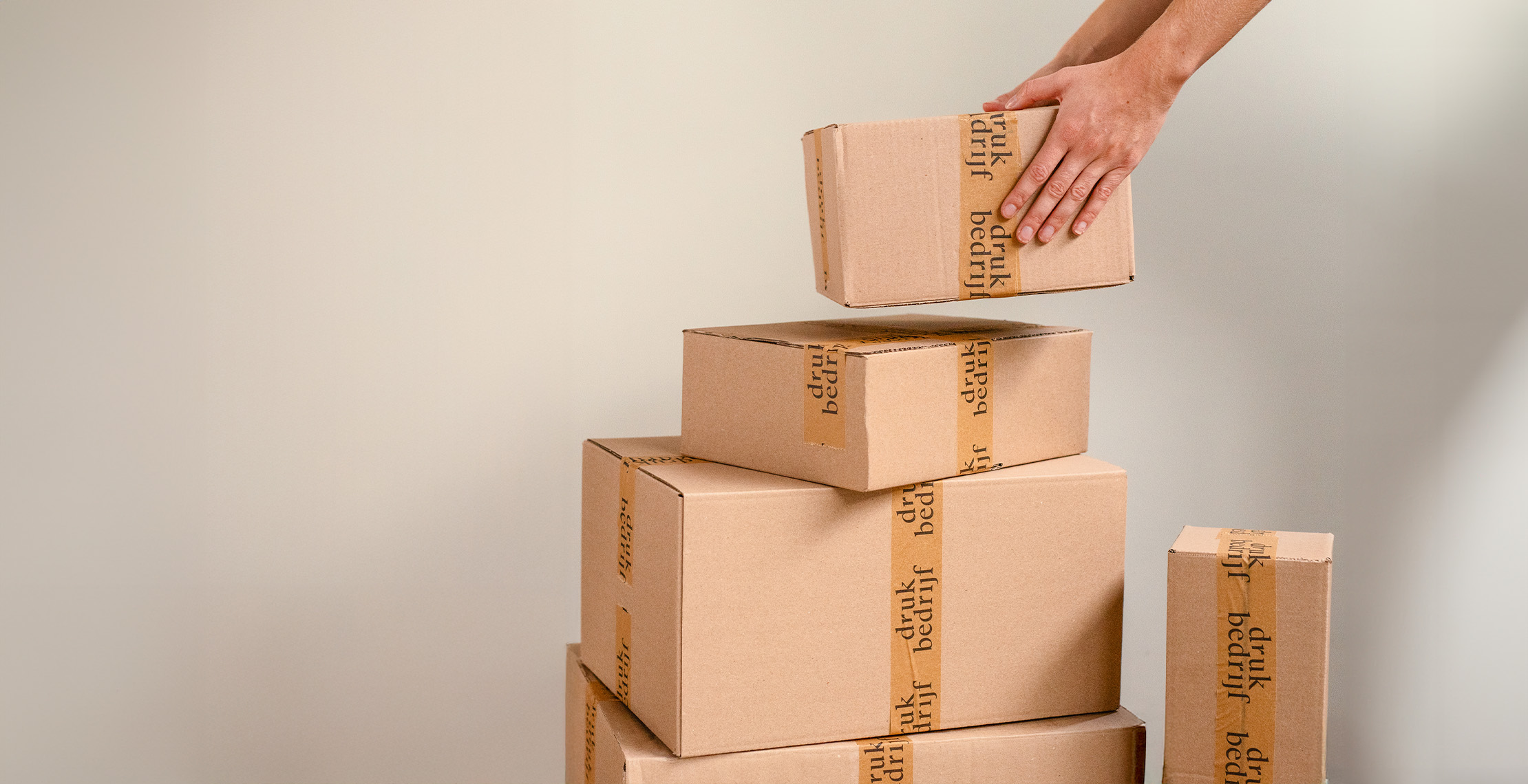 Verzendkosten drukbedrijf verzenden post bestelling