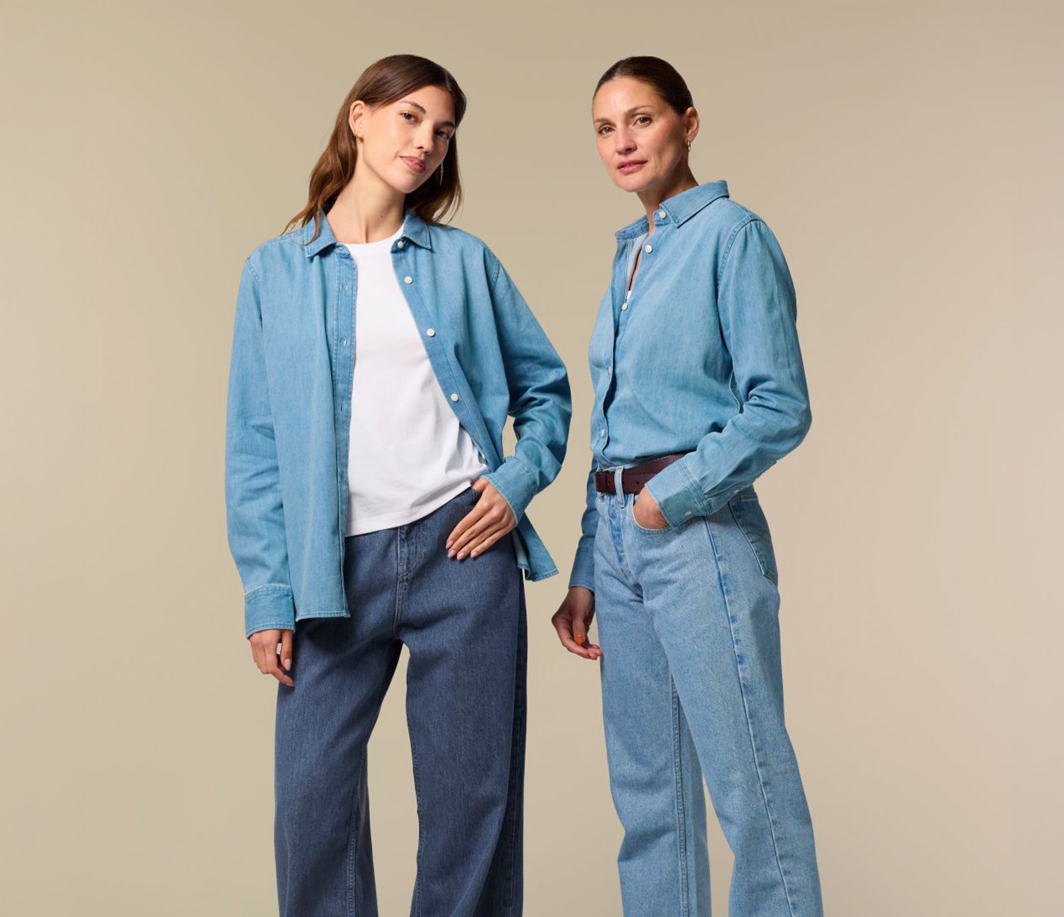 Stella Denim Shirt borduren