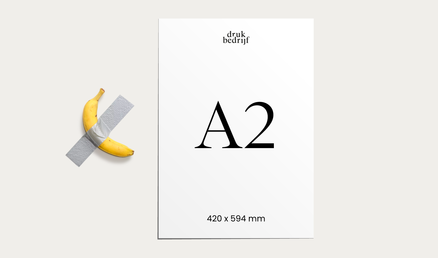 A2 Formaat 420 x 594 mm