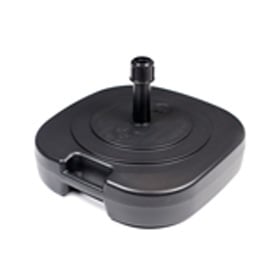 Illustratie Parasolvoet zwart