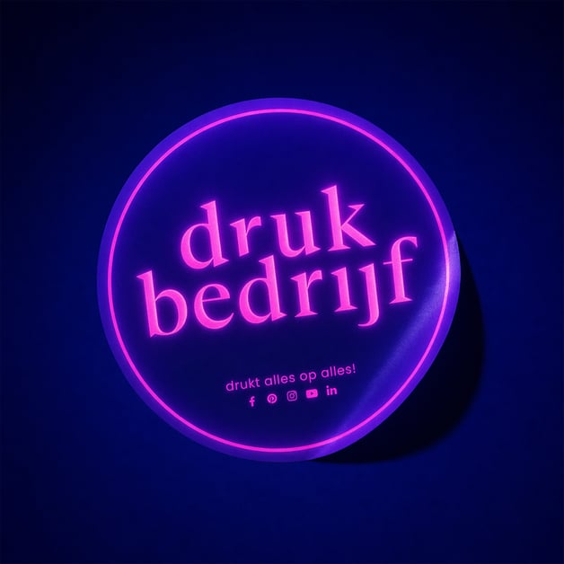 Neon sticker