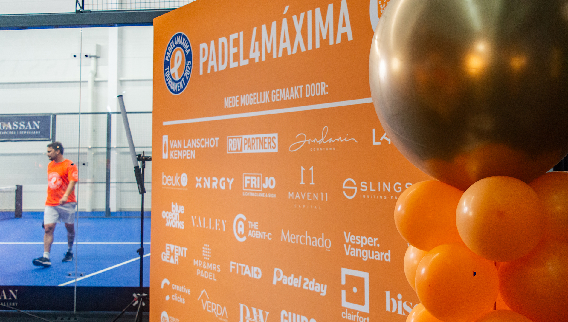 Klantcase: Padelactie voor het Prinses Máxima Centrum