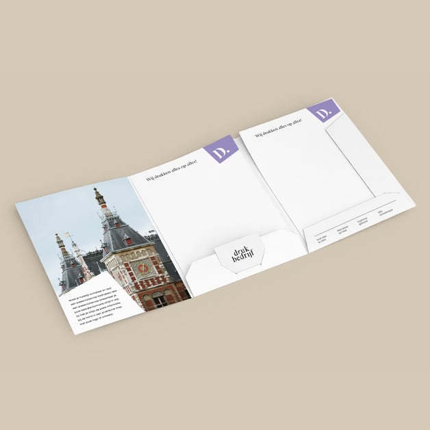 Presentatiemap met logo