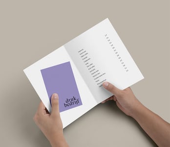 Menukaarten bedrukken