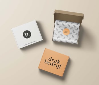Verzenddozen met  logo