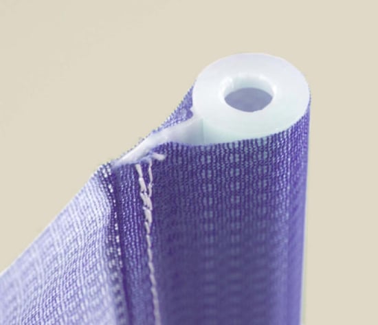 golfvlag met afwerking