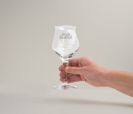 Bedrukte bierglazen voor cafés en restaurants