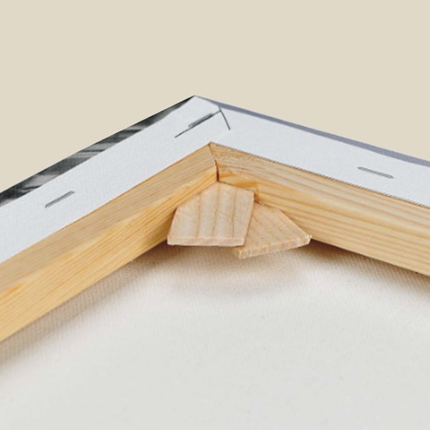 Foto op canvas lijst drukken