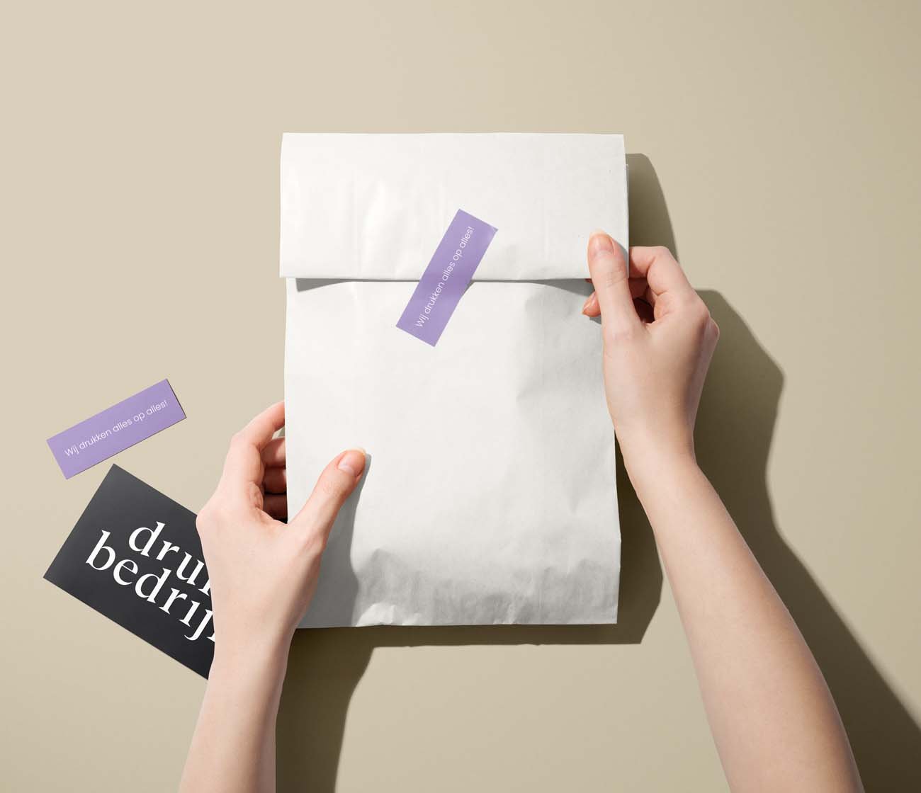 Vierkante stickers bestellen