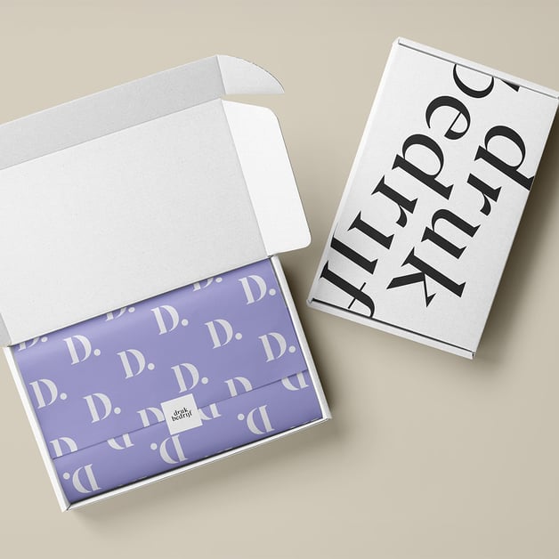 Duurzaam doosje voor e-commerce en promotie