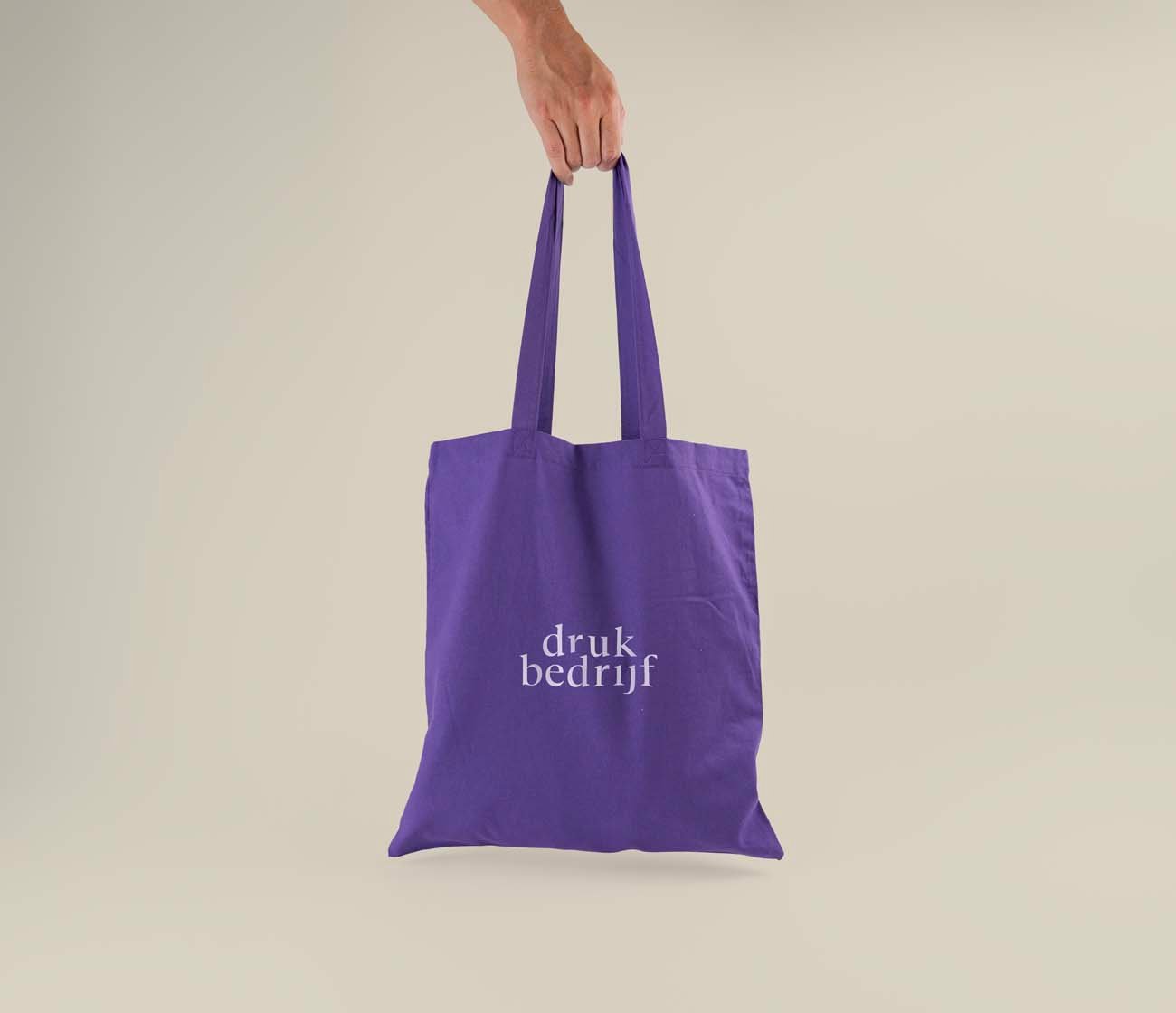 bedrukte katoenen tassen