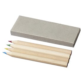 Illustratie 4-delige potloden set