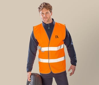 Veiligheidshesjes met logo