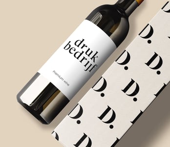 Full color doos voor wijnverpakking