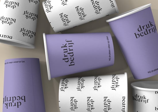 Kartonnen bekers bedrukken