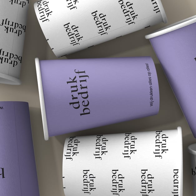 Kartonnen bekers bedrukken