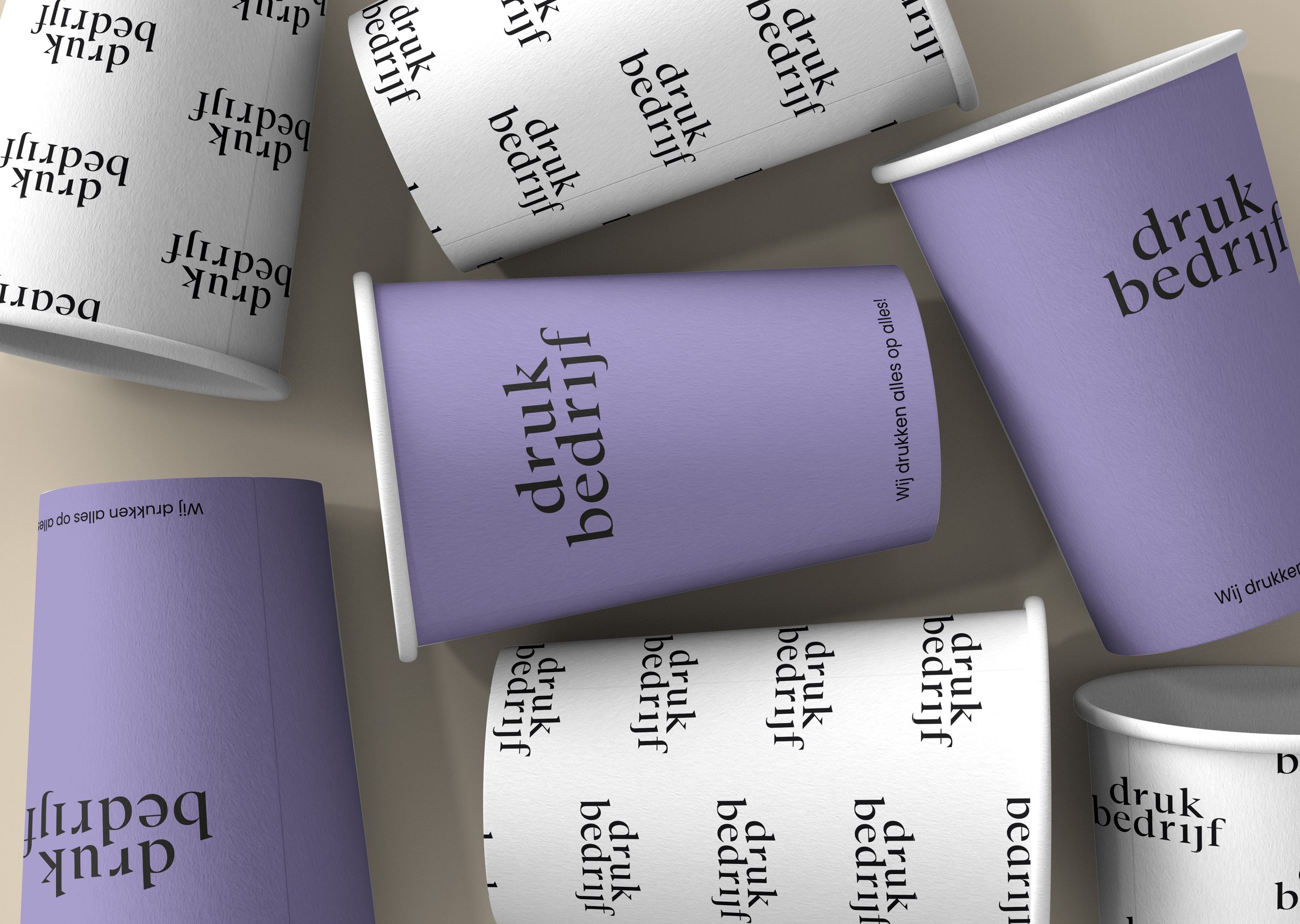 Kartonnen bekers bedrukken