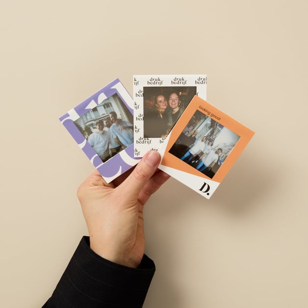 Gepersonaliseerde stickerframes voor evenementen