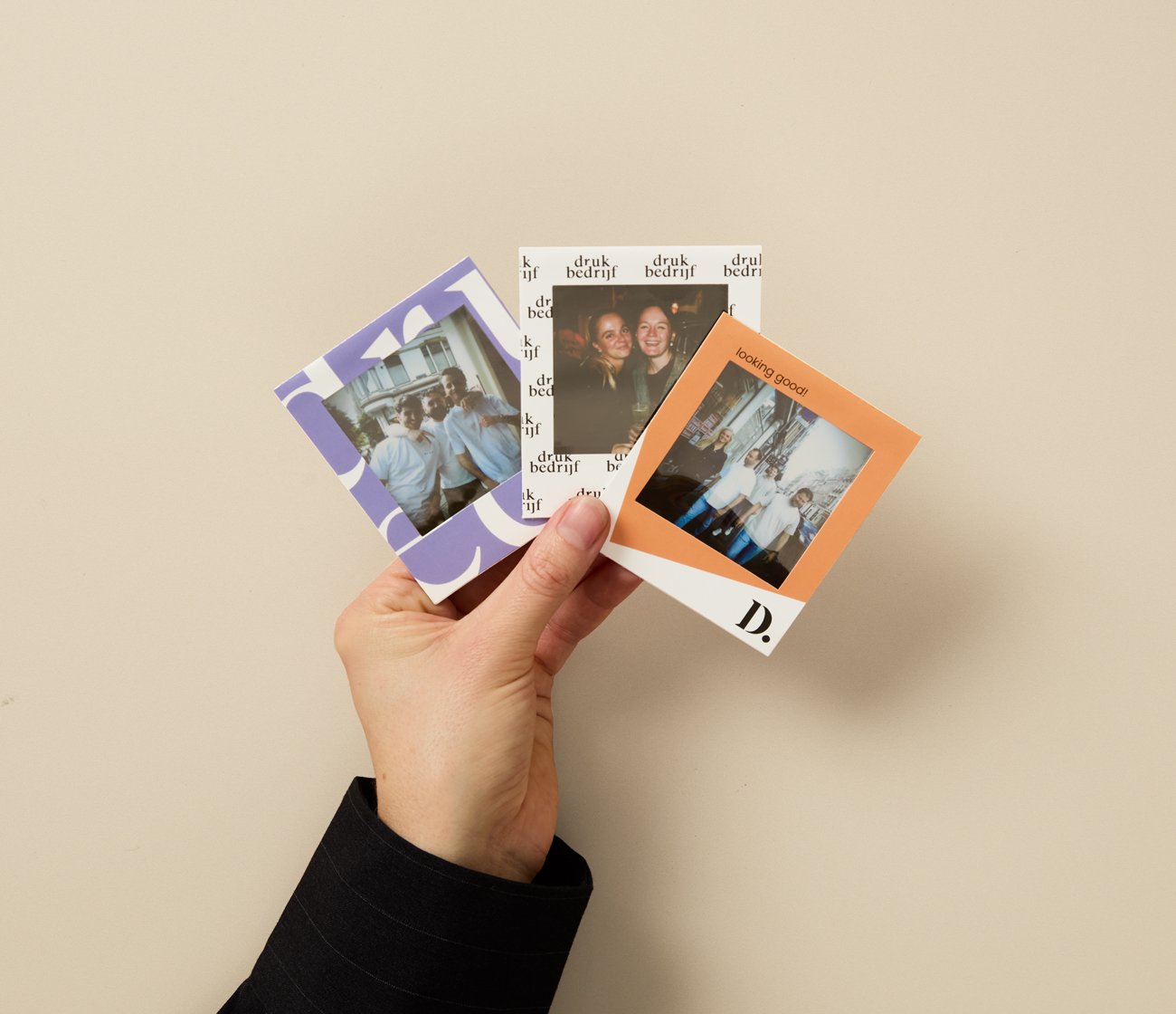 Gepersonaliseerde stickerframes voor evenementen