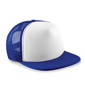 Illustratie Blauw wit