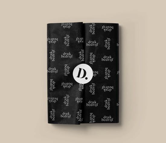 Vloeipapier bedrukken met eigen logo