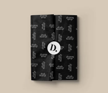 Vloeipapier bedrukken met eigen logo